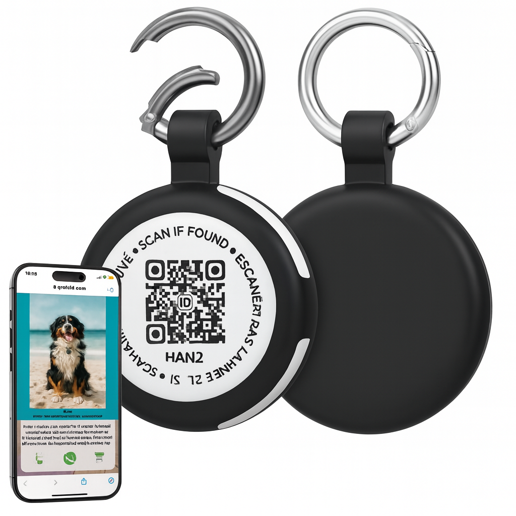 PLACA IDENTIFICADORA DE MASCOTAS/ SOPORTE AIRTAG