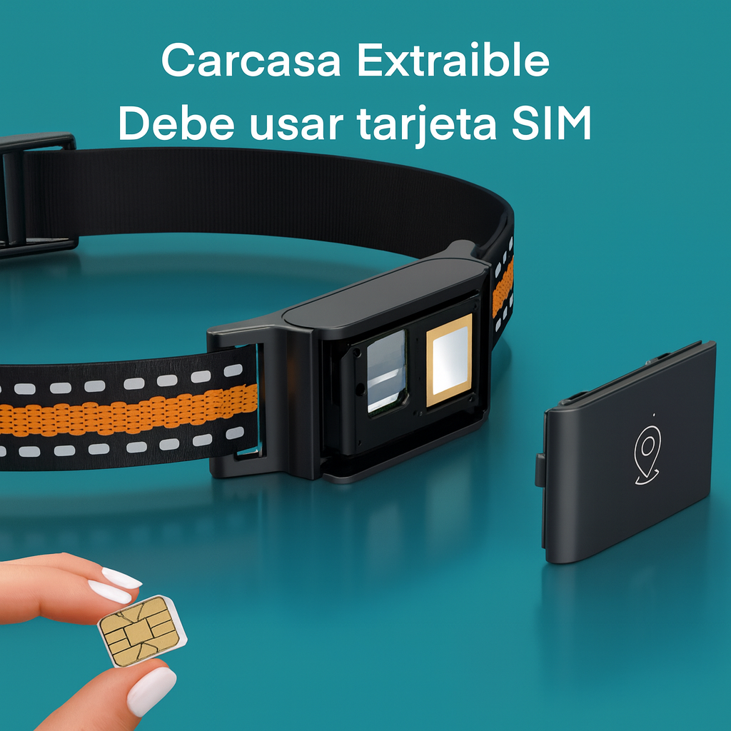 COLLAR CON GPS 4G